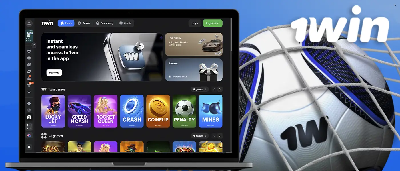 Betting and Casino Site 1win India